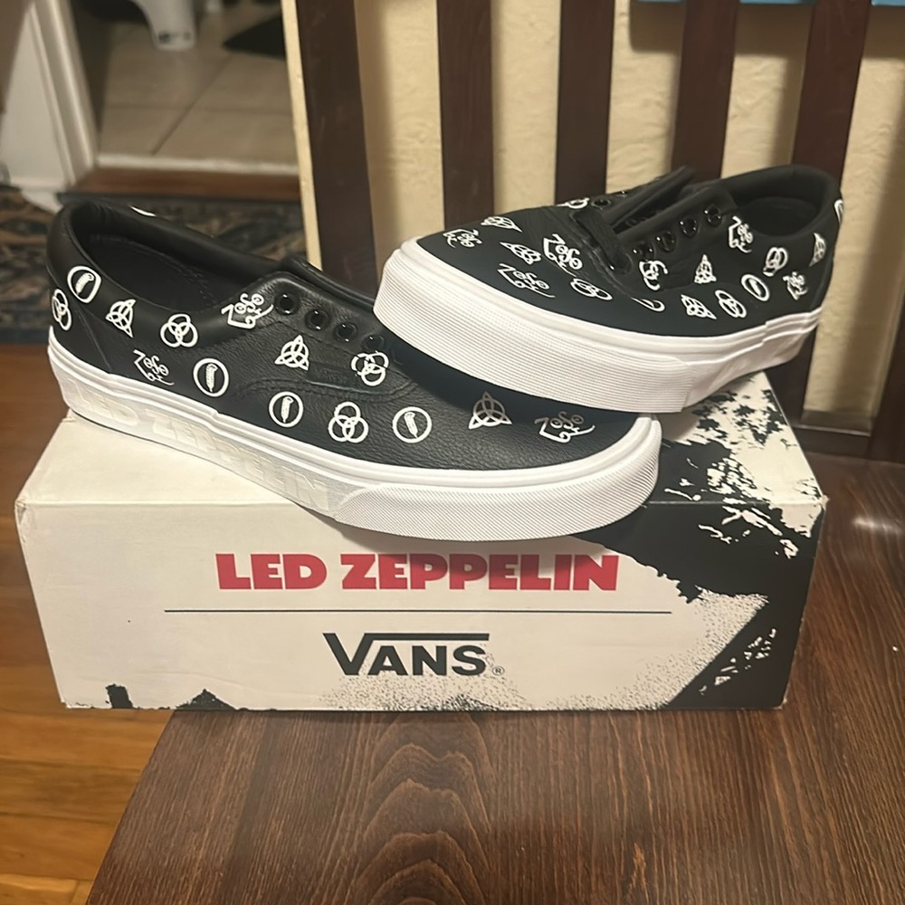 Brand new! Limited Edition 50th anniversary Led Zeppelin Vans. Original box/tags